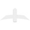 Ekena Millwork Bellingham Architectural Grade PVC Gable Bracket, 48"W x 20"H x 6"D x 6"F, 10/12 Pitch GBP048X20X0606BEL00 - alternate 5